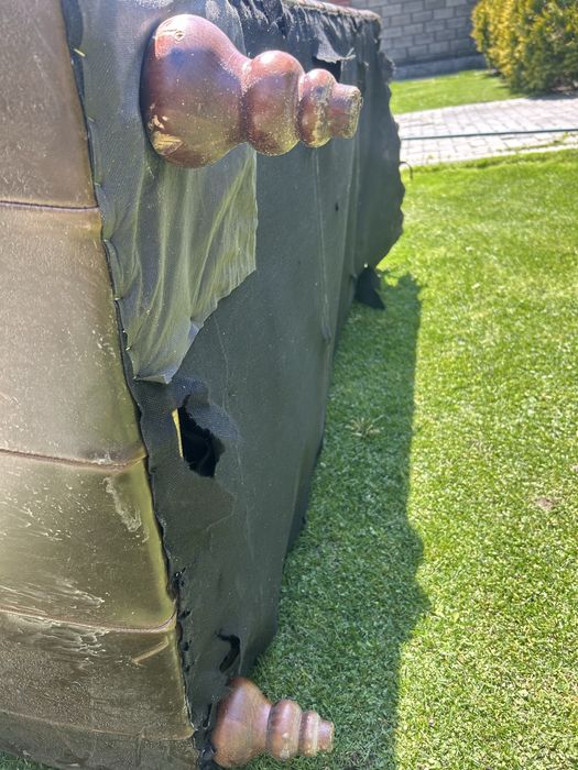 Диван кожаный 4 штуки