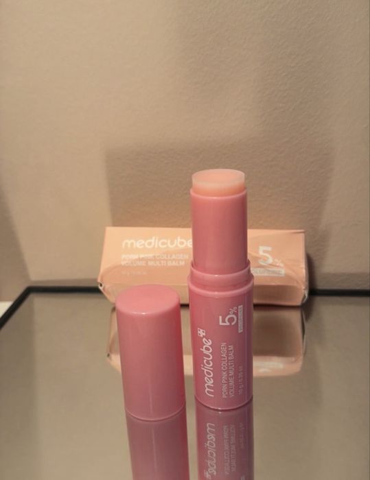 balsam stick pink collagen medicube