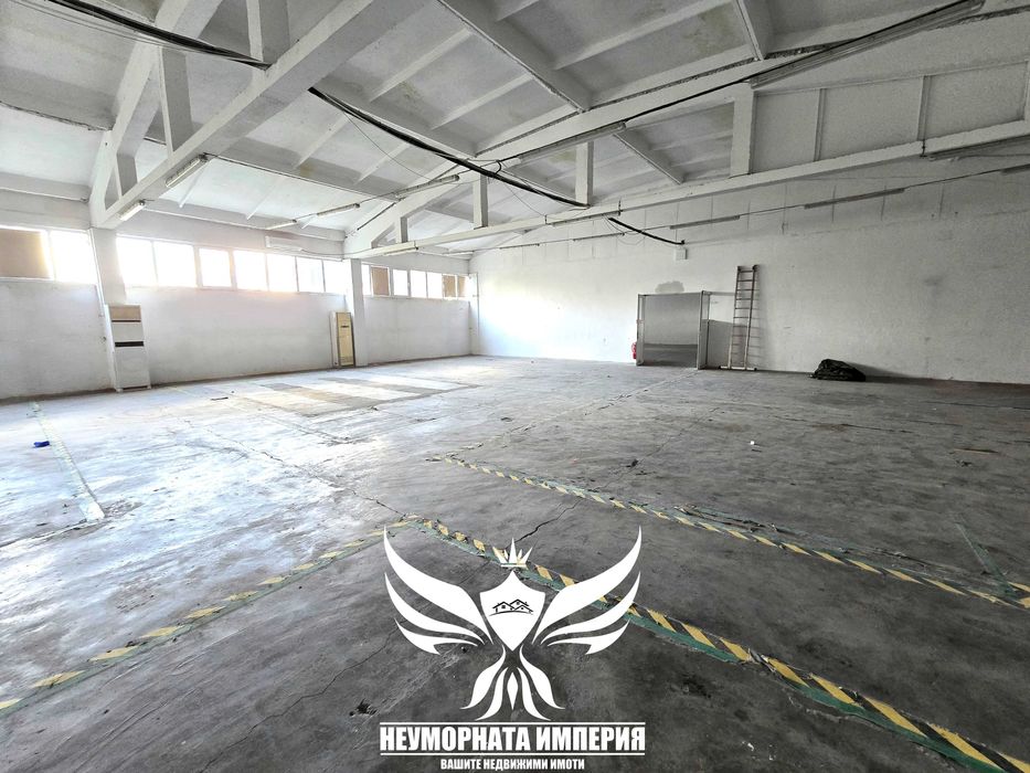 Дава се под наем Склад в Пловдив, Западен - 760 кв.м за 3800 € - Снимка #1