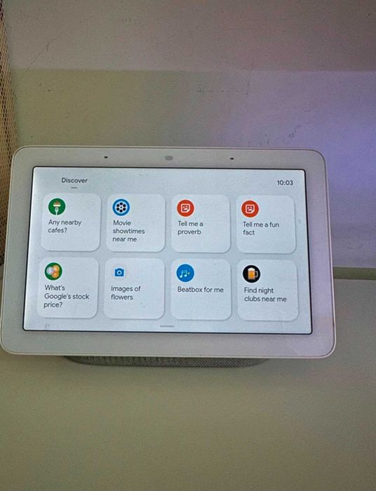 Google Nest Hub – în cutie