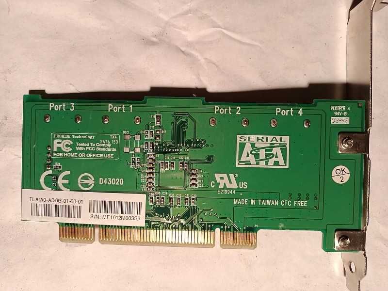 Контроллер "Promise SATA150 TX4".