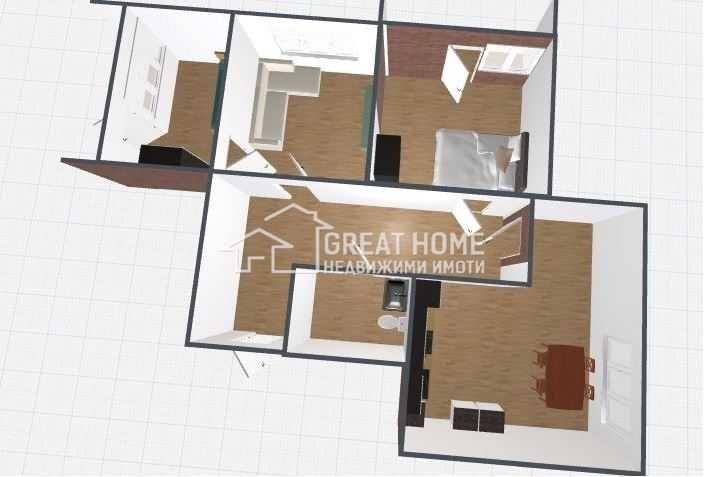 !!!Под наем!!! 4-стаен апартамент!!!