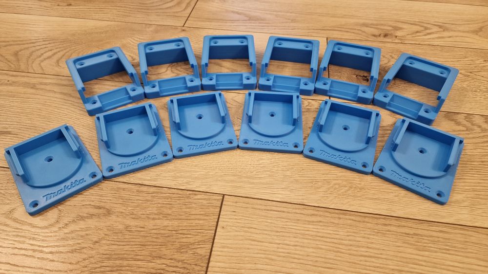 Set 10 suporti baterie si unelte Makita 18v