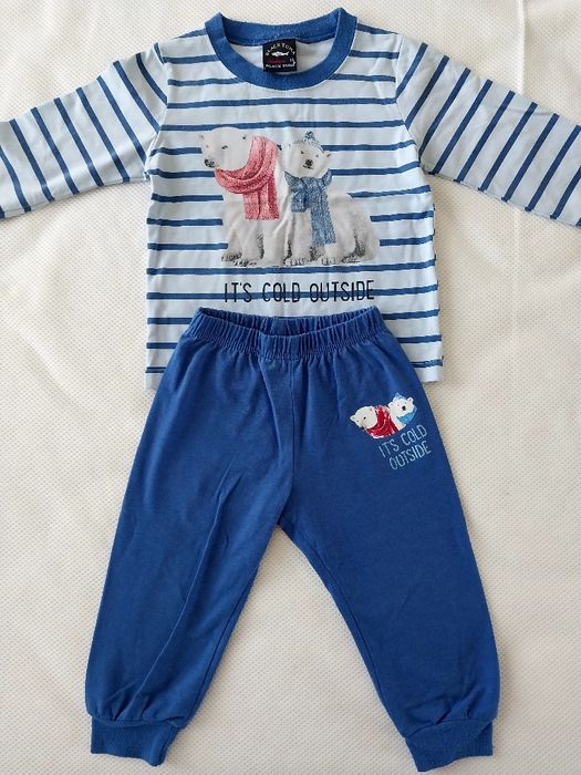 Лот летни дрехи, пижама, ромпер, 74-80, 6м - 1г