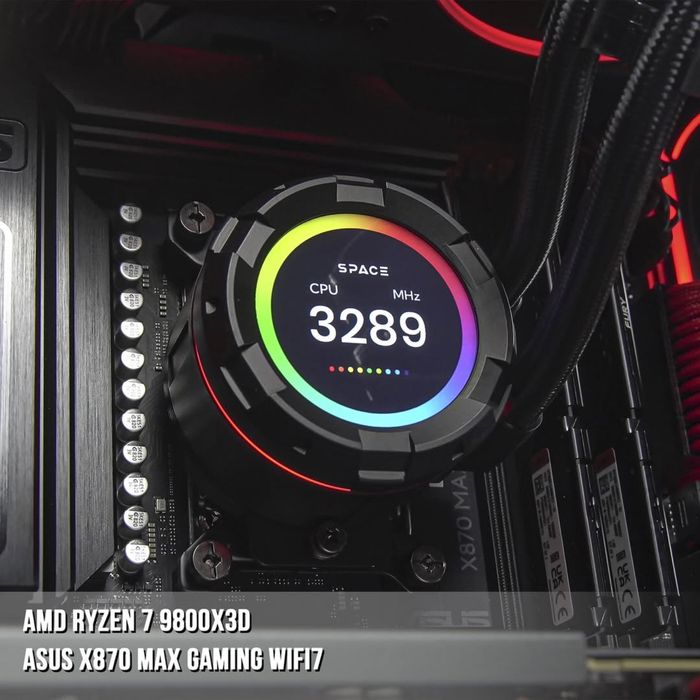 Очень мощный ПК Ryzen 9800x3d