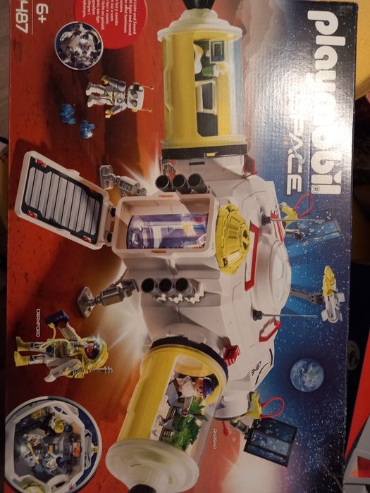 Playmobile space - станция, марсоход за проучвания, Марс мотор