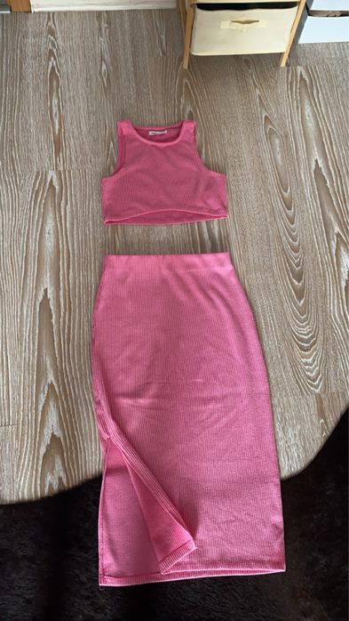 Set fusta si top crop