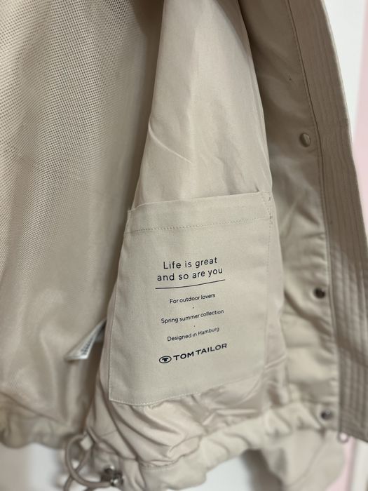 Бежово яке Tom Tailor-  универсален размер