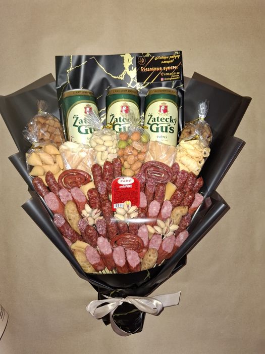 Мужские букеты и боксы