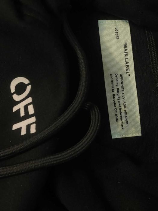 Hanorac Off White OW, nou, cu etichete, marimea M-L