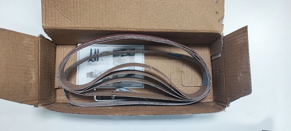 Slefuitor banda pe acumulator parkside 20v