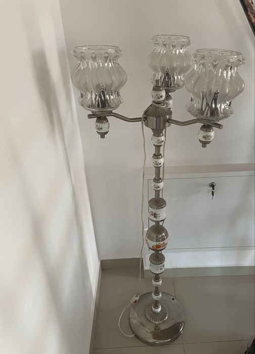 Lampa de Podea / Lampadar Clasic Vinteage cu 3 Brate