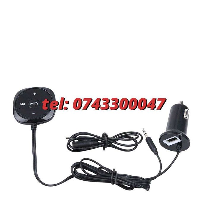 Adaptor Car Kit Bluetooth Auxiliar Edman Bk01 Aux Pe Boxele Masinii