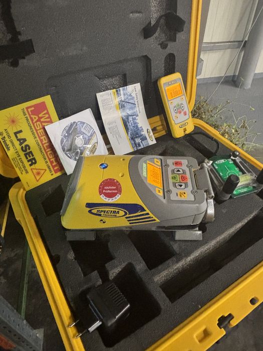 Spectra dg613G Nivela laser canalizare Topcon hilti leica