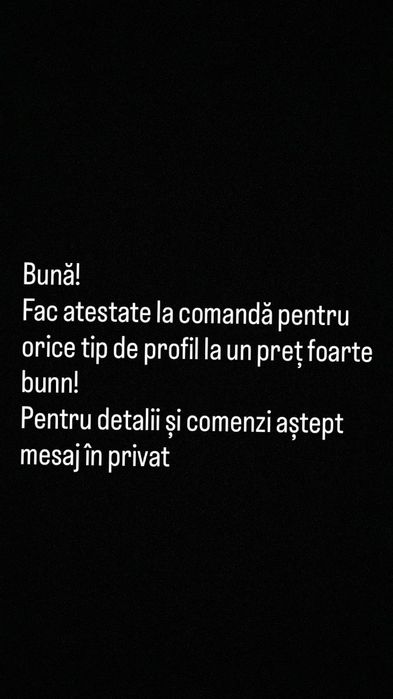 Atestate profesionale