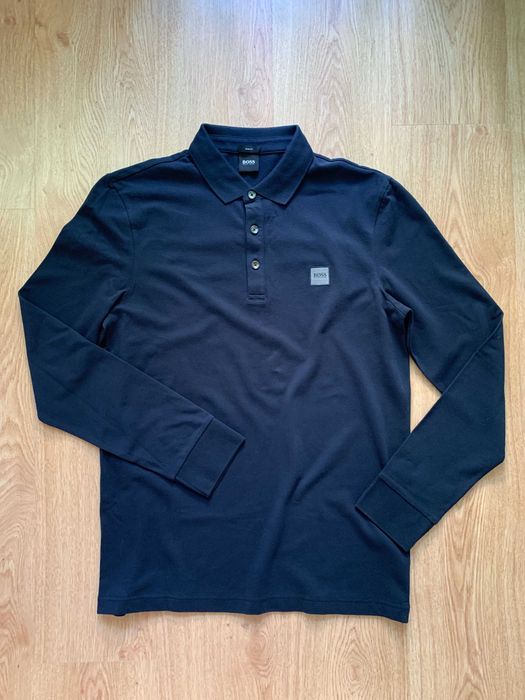 Тениска с дълъг ръкав Boss