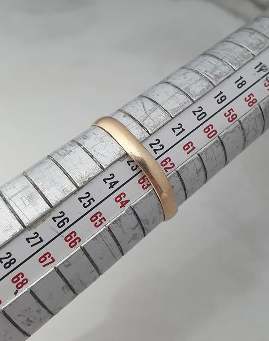 Inel din aur de 14K cu filigram – mărimea 63, gramaj 3,74 g