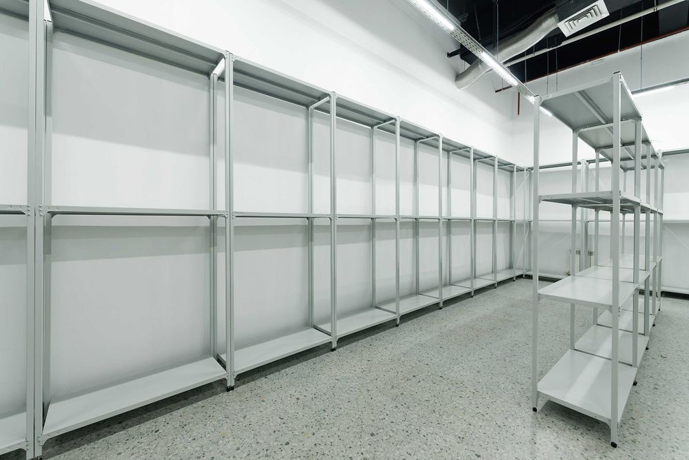 Polkaly stellaj, arxiv tokchasi Акция, метал архивный стеллаж