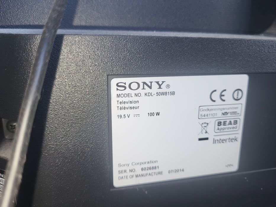 SONY-BRAVIA KDL-50W815