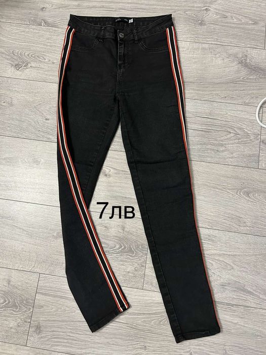 Дамски черни дънки