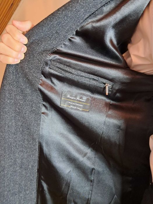 Пальто зимнее кашемир/шерсть