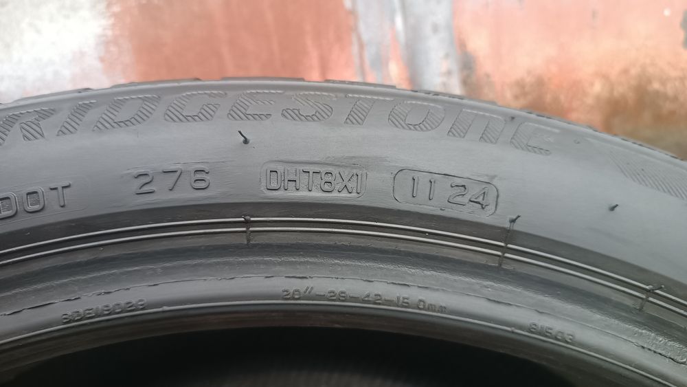 255/40/20 Bridgestone Дот 1124