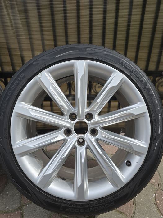Vand jante audi r19 5x112 8.5j et 32 cu anvelope nokian dot 2024