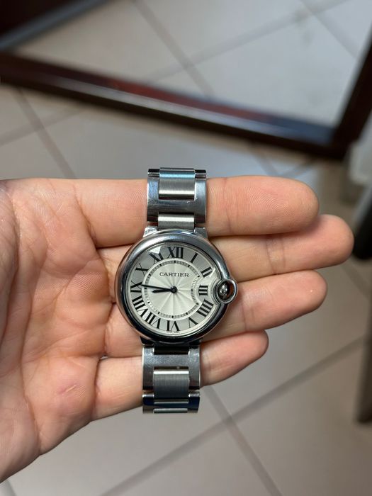 Cartier Ballon Bleu 36mm – Original – Quartz – Factură – 12.500 lei