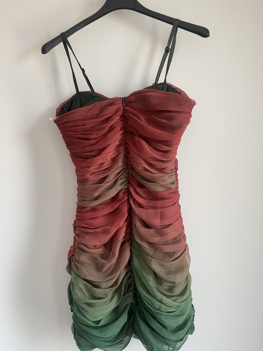 Rochie matase scurta