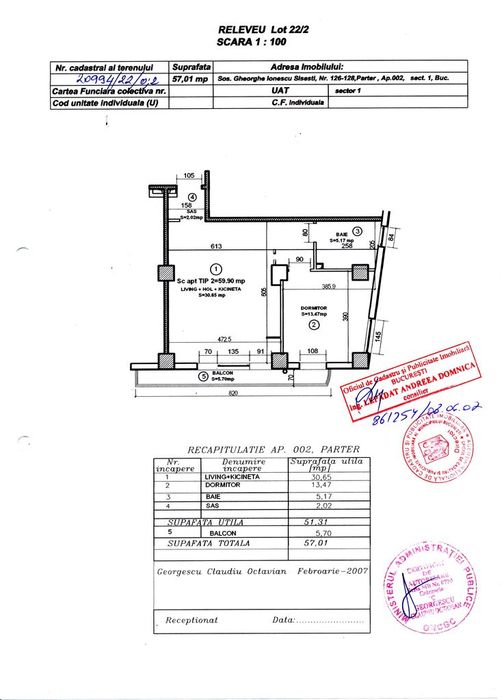 Parter 2 Camere – Ideal pentru Birou/Cabinet/Studio – Sect. 1, Sisești