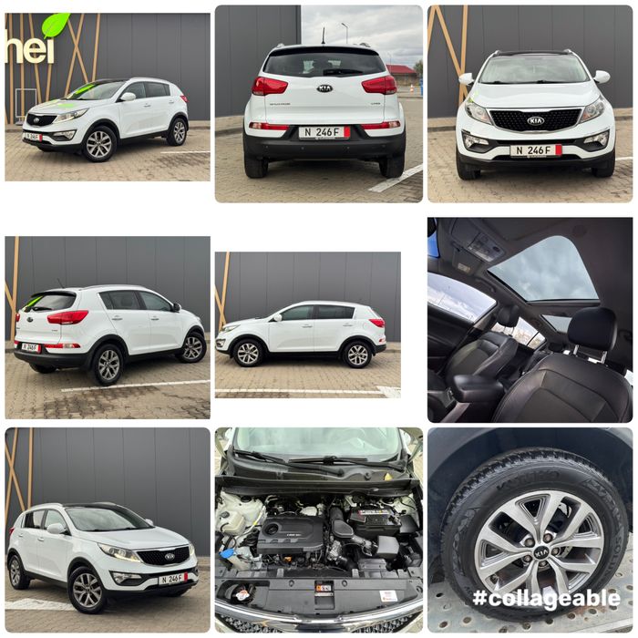 Kia Sportage/ 1.7crdi/ Euro 6/navigatie/ trapa /led/piele