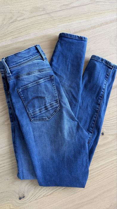 G-Star RAW Kafey Ultra High Skinny W25 L30 оригинални дамски дънки