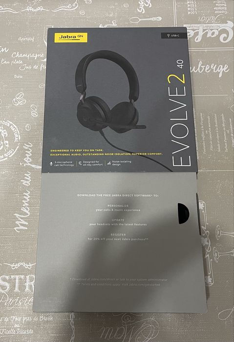 Слушалки Jabra Evolve2 40 SE