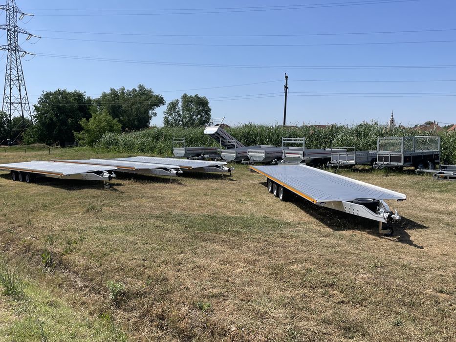 Trailer GROMEX NOU Full Aluminiu 8,5x2,1 VDI 2700