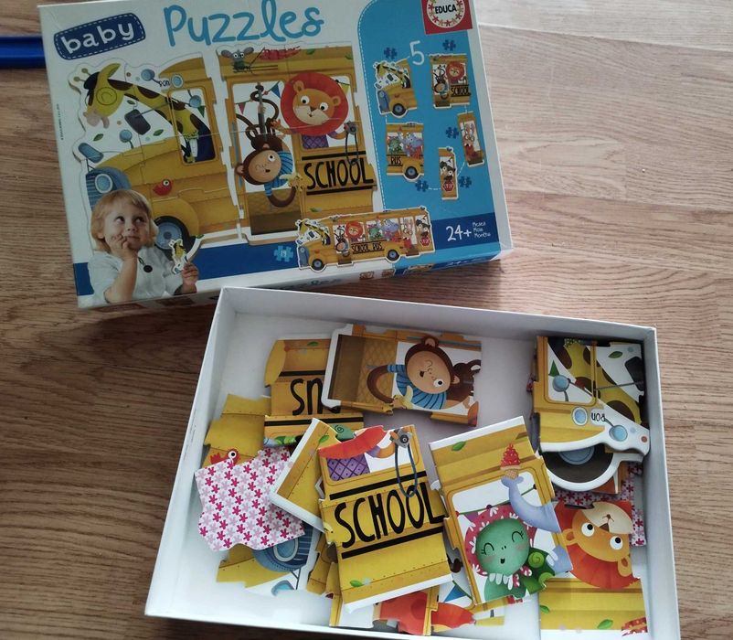 Пъзели и развиващи ума игри за 2+ години