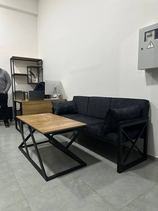 Диван кресло в стиле лофт