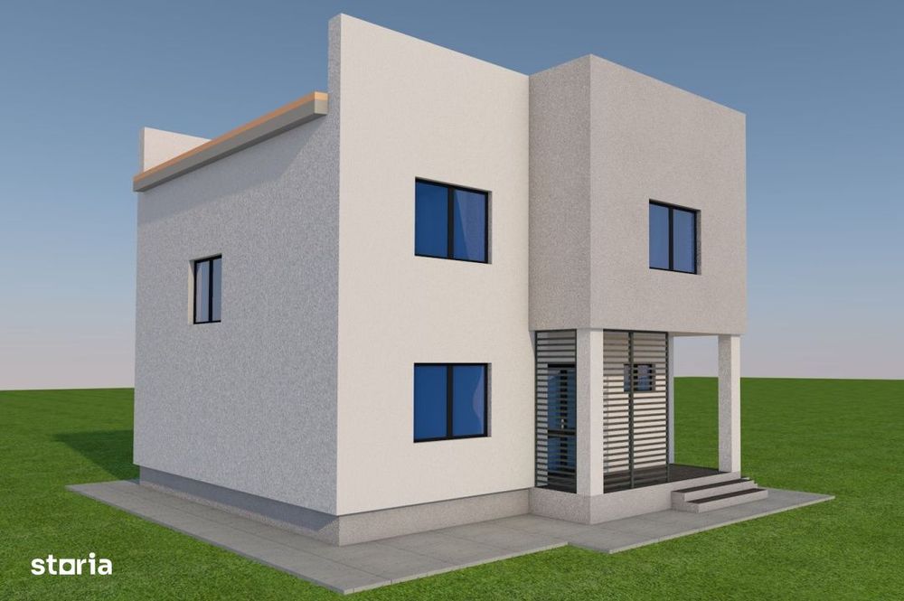 Casa P+1, 307 MP teren, 120 MP utili, comuna Malu Mare, zona Selgros