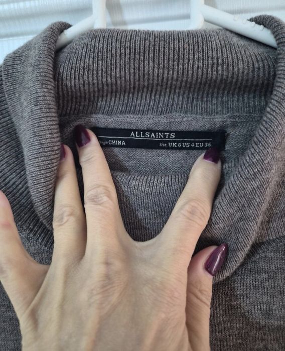Rochie lana si casmir, AllSaints