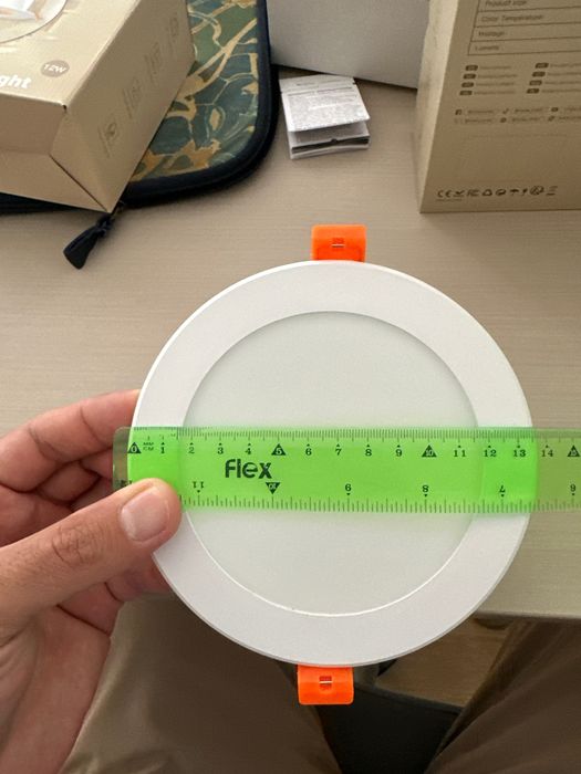 Умный встраиваемый светильник Moes RGB (Wi-Fi / Zigbee)