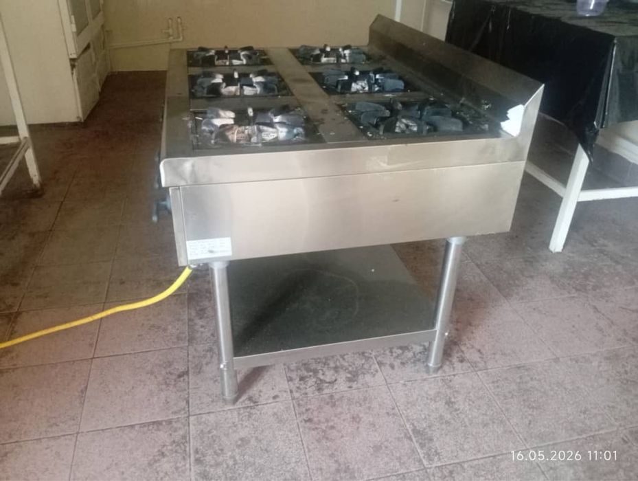 Газ плита 6х новая продается
