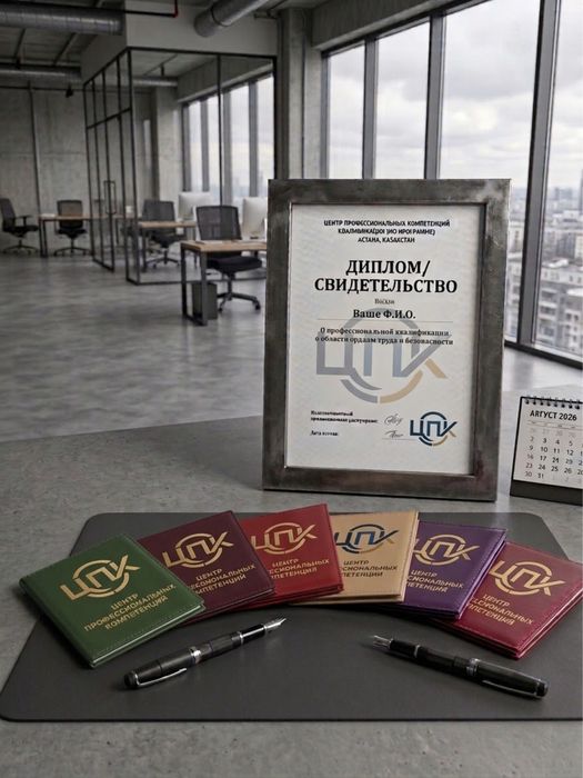 Корочки удостоверения сертификат птм биот промбез альпинист слесарь