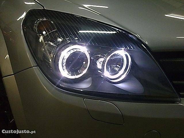 Faruri Tuning Angel Eyes Opel Astra H - DEPO - Livrare imediata -