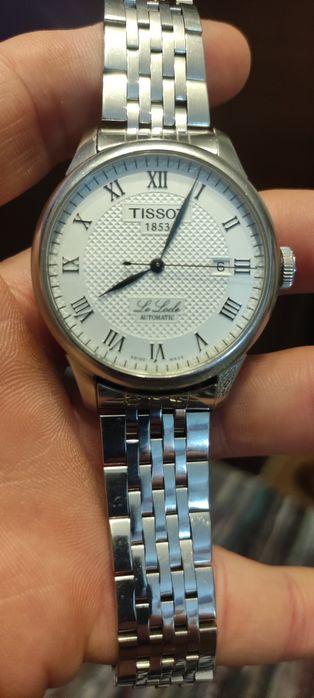 Тисо ле льокл,автоматик сапфир кристал 25 камъка рубин