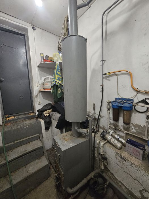 Продам печку газ дрова уголь