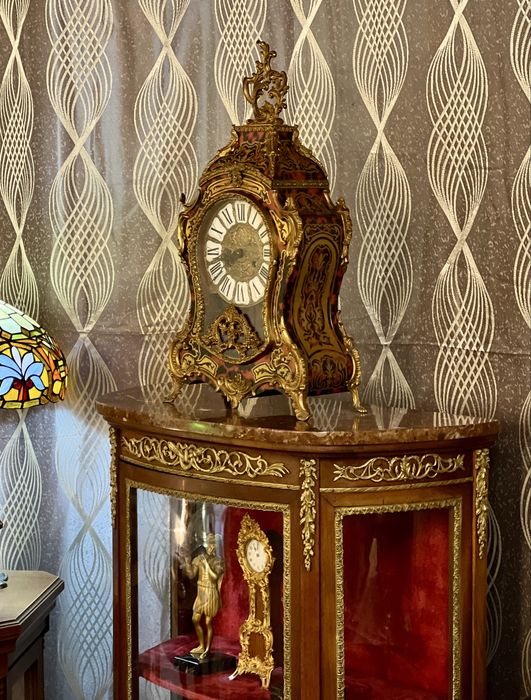 Ceas vechi stil Charles Boulle *** vintage / antic / vechi / retro ***