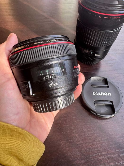 Vand obiectiv Canon EF 50mm f1.2L