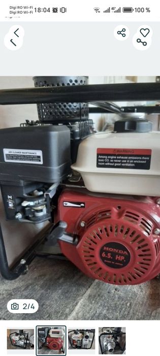 Motopompa Honda Wt 40X