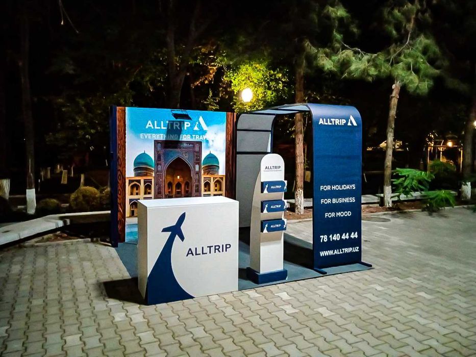 Выставочные стенды аренда Ташкент . Fullmedia .