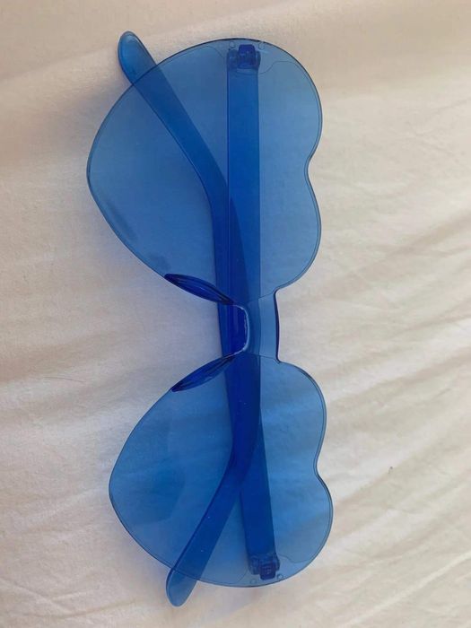 Дамски слънчеви очила във формата на сърце