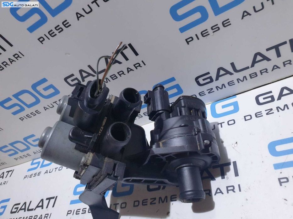 Pompa Secundara Auxiliara Recirculare Bloc Supapa Apa Audi A6 C6 2005 - 2015 Cod 0392023007 4F2959617A